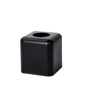 Dispensador de pañuelos Noir en negro