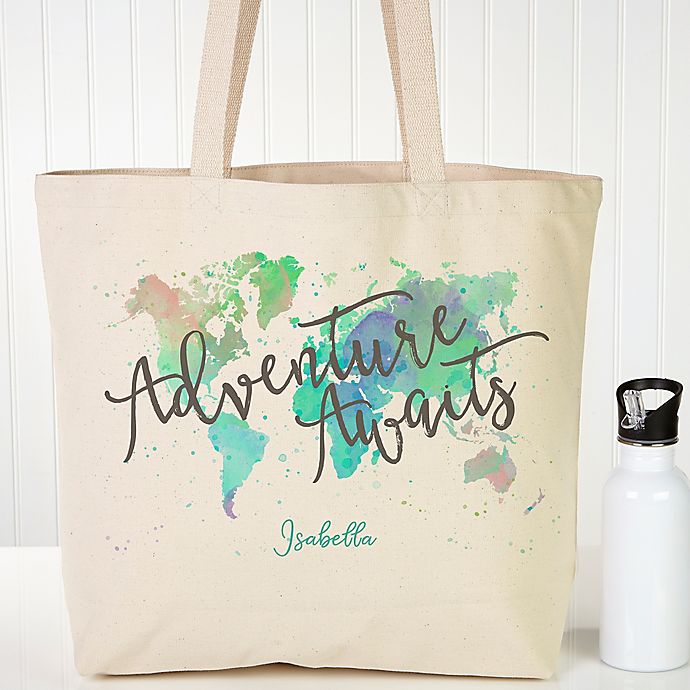 The Journey Personalized Canvas Tote