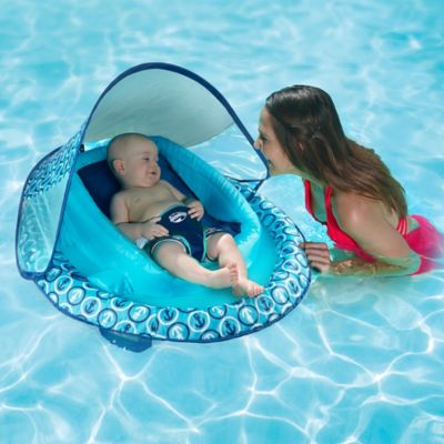 baby swim float with sun canopy