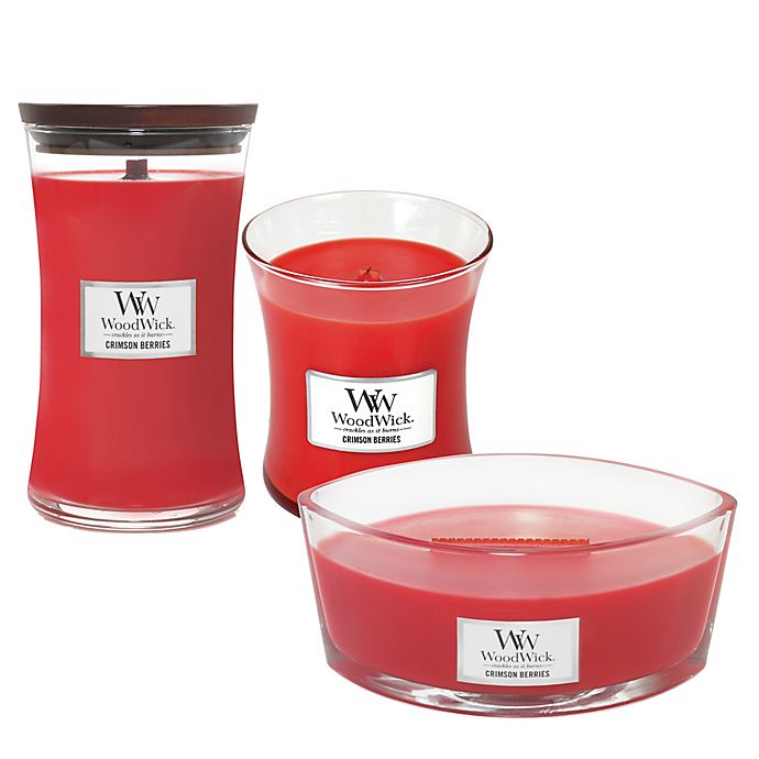 WoodWick Large 21.5 Candle #93080 Crimson Berries 