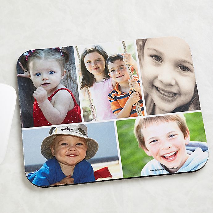 Photo Collage Personalized Mouse Pad- Horizontal