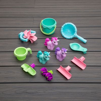 rain showers & unicorns water table toy