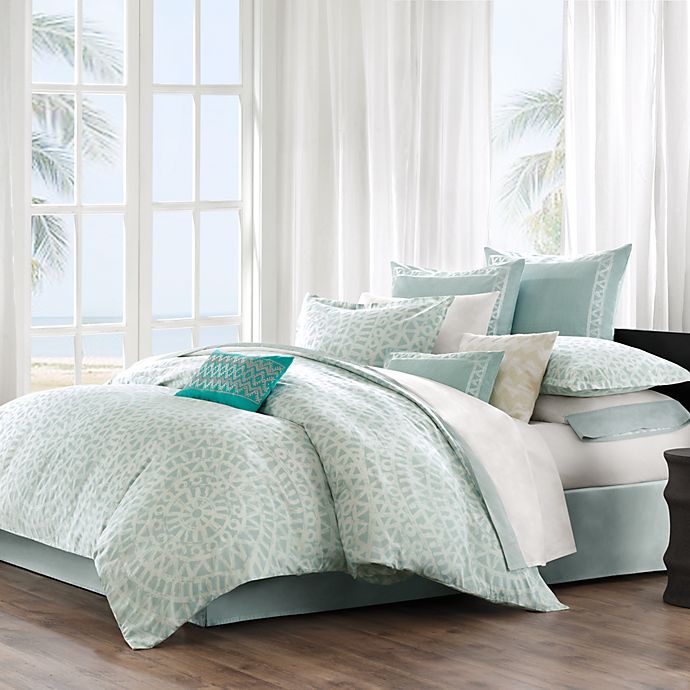 Details about   Echo Design Ibiza Cotton Reversible Print Comforter Set QUEEN NEW!! 