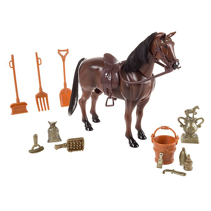 Hey! Play! Toy Horse Set with Accessories