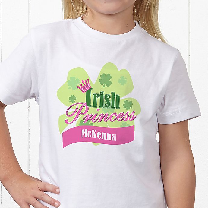 Little Irish Princess Personalized Hanes® Youth T-Shirt
