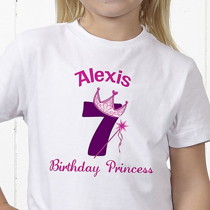 Birthday Princess Personalized Hanes® Youth T-Shirt