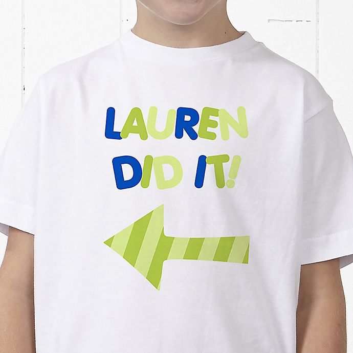 They Did It! Personalized Hanes® Youth T-Shirt
