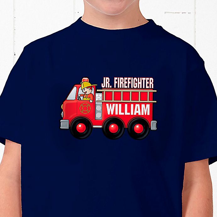 Jr. Firefighter Personalized Hanes® Youth T-Shirt