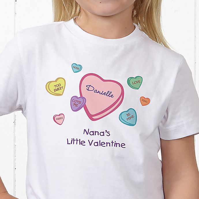 Little Valentine Personalized Hanes® Youth T-Shirt