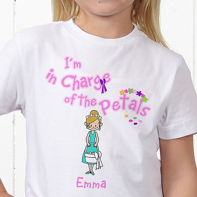 Our Flower Girl Personalized Hanes® Youth T-Shirt