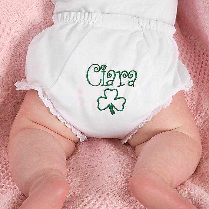 Fancy Pants Embroidered Diaper Cover in Irish Print