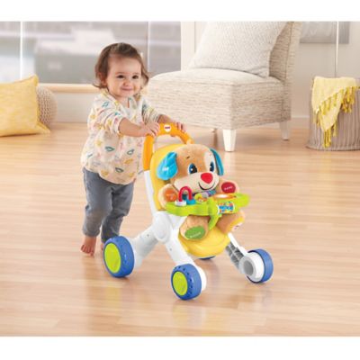 fisher price stroll and learn walker yellow