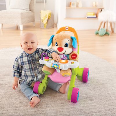 stroll and learn walker gift set