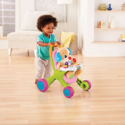 fisher price laugh & learn stroll & learn walker gift set