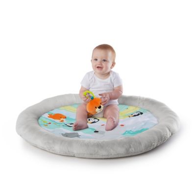 bright starts arctic glow baby gym