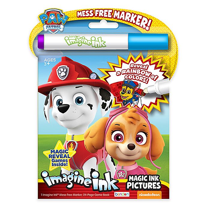 Nickelodeon™ PAW Patrol™ Imagine Ink Magic Marker and Activity Book