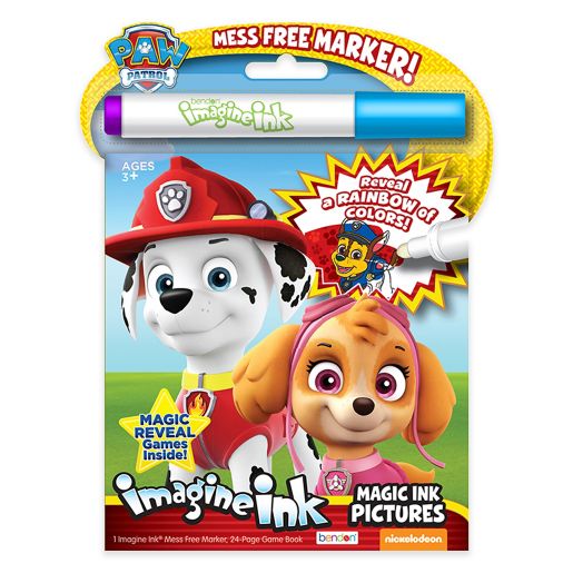 Nickelodeon Paw Patrol Imagine Ink Magic Marker And Activity Book Bed Bath Beyond