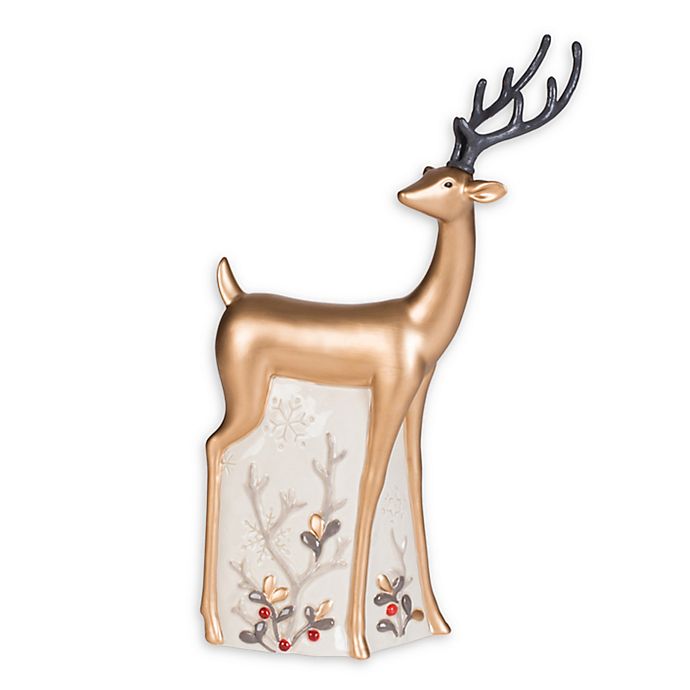Fitz and Floyd® Wintry Woods Deer Figurine | Bed Bath & Beyond