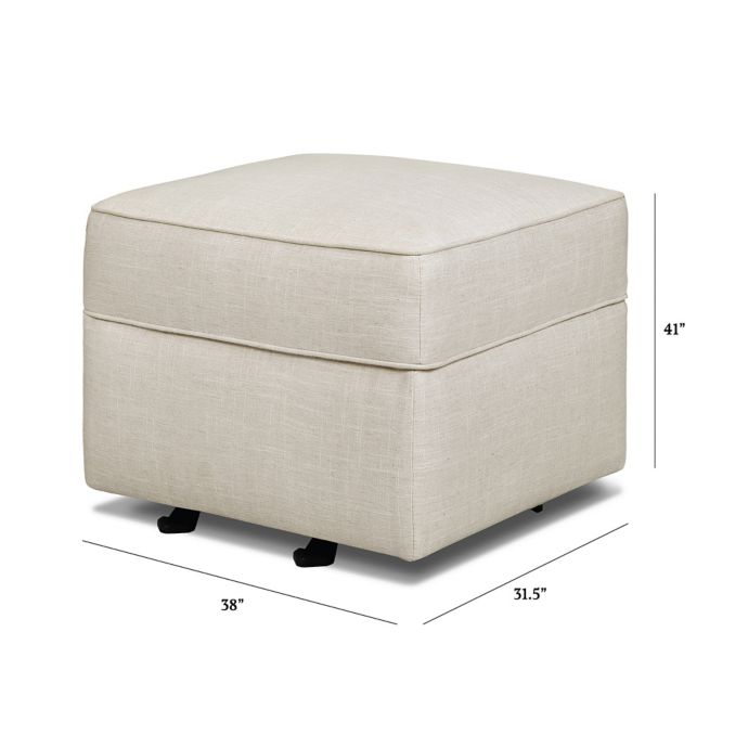 Million Dollar Baby Willa Alden Gliding Ottoman Buybuy Baby