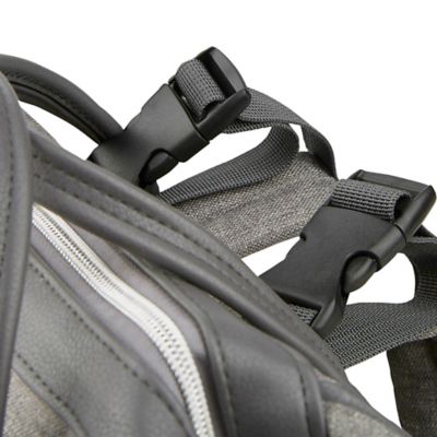 bananafish melanie backpack diaper bag in grey