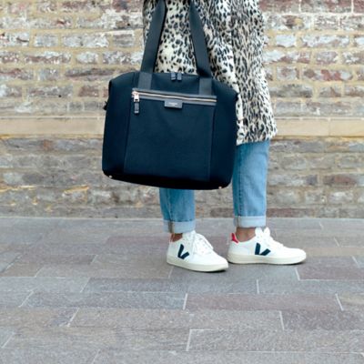 storksak stevie luxe diaper bag