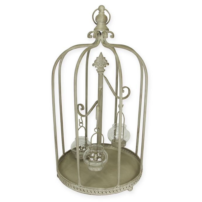 BIRD CAGE TEA LIGHT HOLDER 