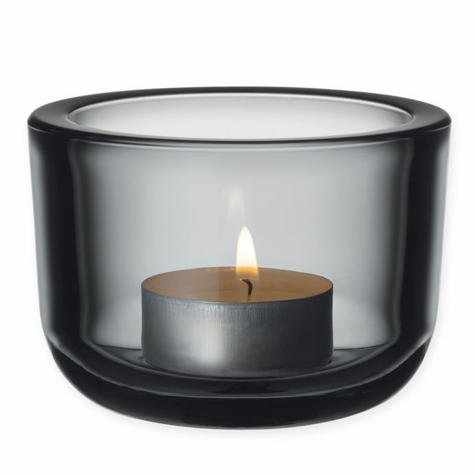 Iittala Valkea Glass Tealight Candle Holder Bed Bath & Beyond