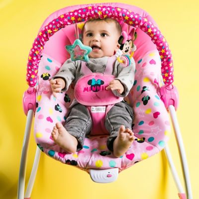 minnie mouse infant rocker