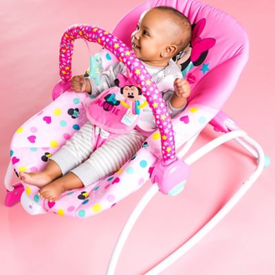 minnie mouse infant rocker