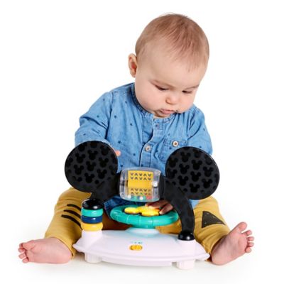 disney baby mickey mouse happy triangles walker