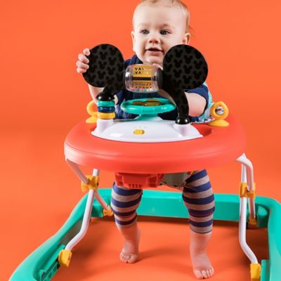 disney baby mickey mouse happy triangles walker