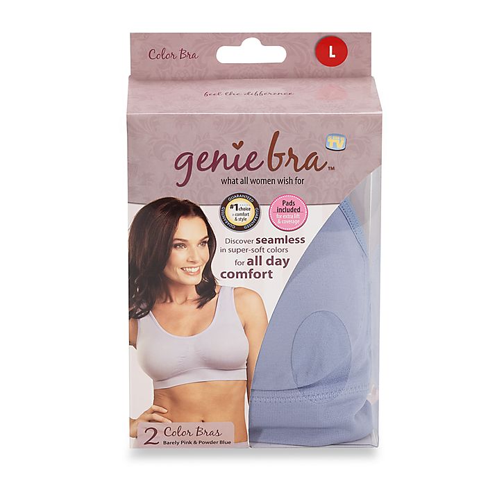 Nylon Spandex Comfort Seamless Wirefree Genie Bras for Girls with Removable Pads
