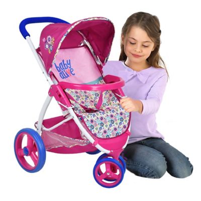 baby alive pram stroller