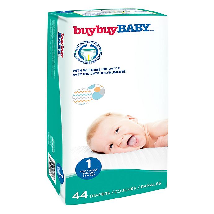 buybuy BABY™ 44-Count Size 1 Jumbo Diapers in Chevrons and Circles