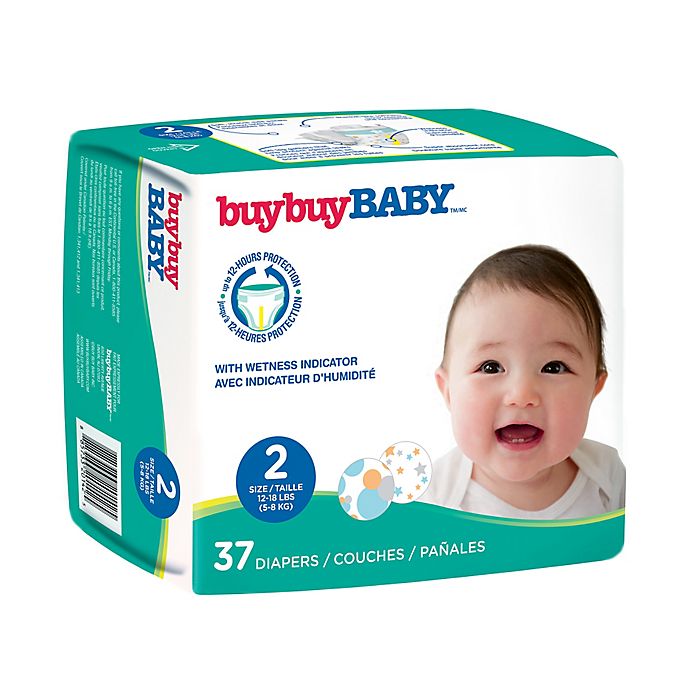 buybuy BABY™ 37-Count Size 2 Jumbo Diapers in Circles and Stars