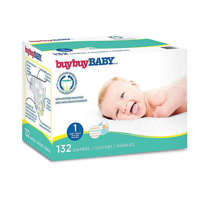 buybuy BABY™ 132-Count Size 1 Club Box Diapers in Chevrons and Circles
