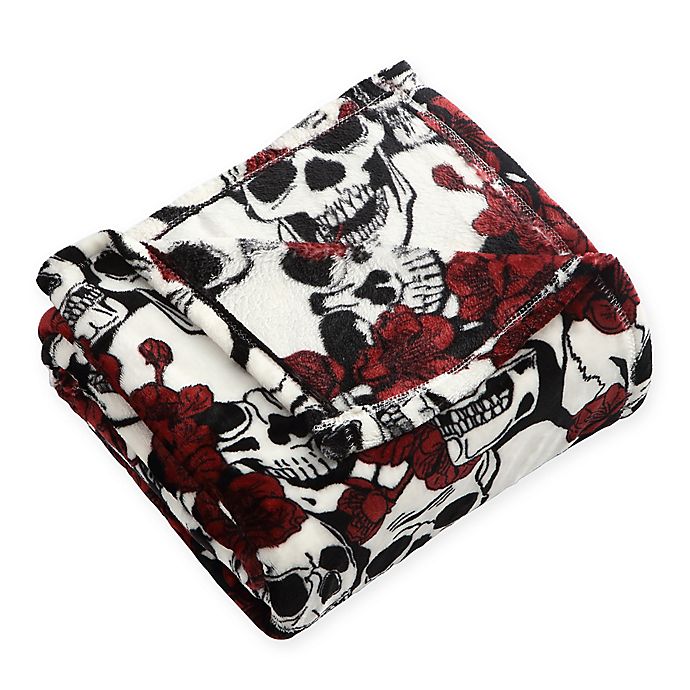 Details about   Unicorn Floral Skull Gothic Sherpa Plush Throw Blanket Fleece Bed Sofa Couch 