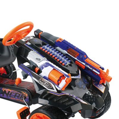 nerf pedal car