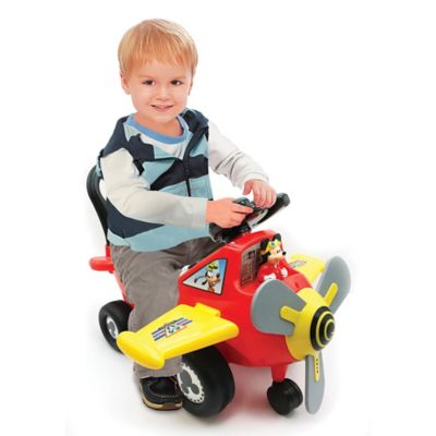 mickey mouse airplane ride on toy
