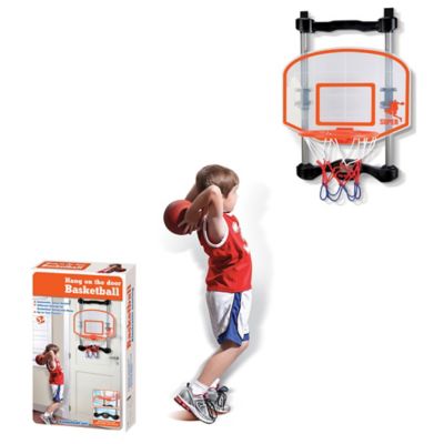black series electronic over the door basketball hoops game