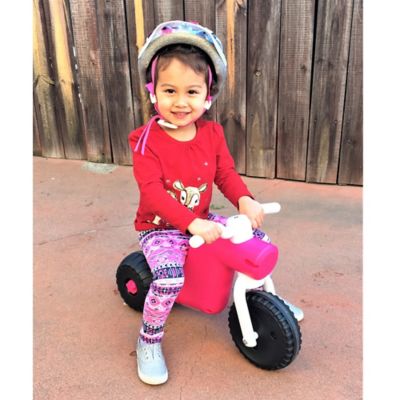 y bike balance bike pink