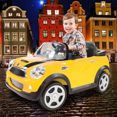 6v mini cooper push car