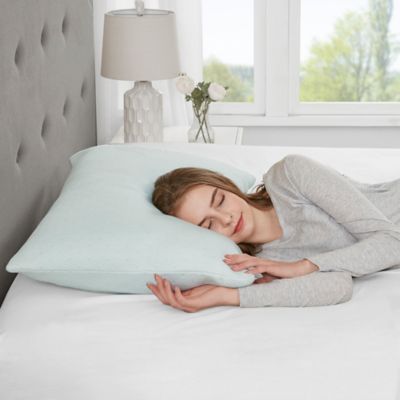 shredded memory foam pillow bed bath and beyond