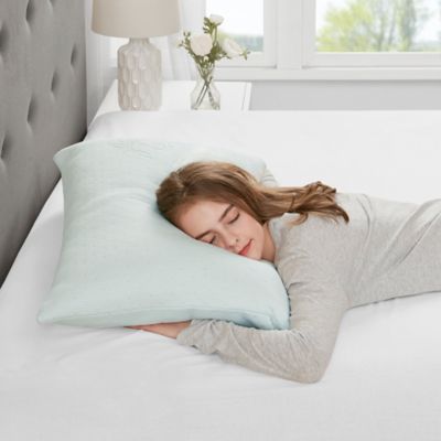 shredded memory foam pillow bed bath and beyond