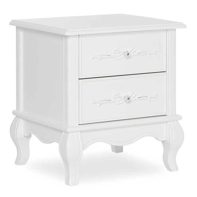 Evolur Aurora Nightstand In Frost Bed Bath And Beyond Canada