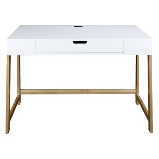 American Trails Neorustic Desk With 4, American Trails Art Deco Writing Desk Maple White Finish
