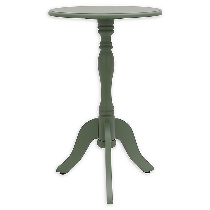 Decor Therapy Simplify Pedestal Accent Table