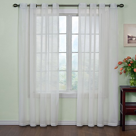 Curtains Ideas bed bath & beyond curtains and drapes : Arm and Hammer⢠Curtain Fresh⢠Odor Neutralizing Sheer Curtain ...