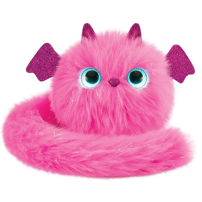 Pomsies Pet Pinky Plush Interactive Toy Touch Sensors Over 50 Cute Sounds for sale online 