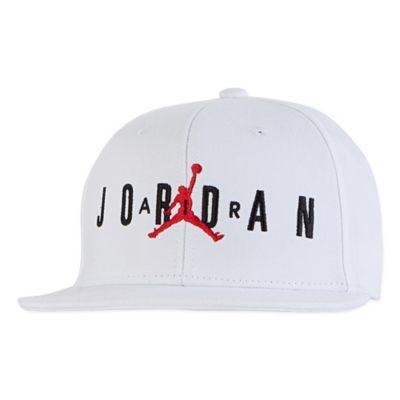 white air jordan hat